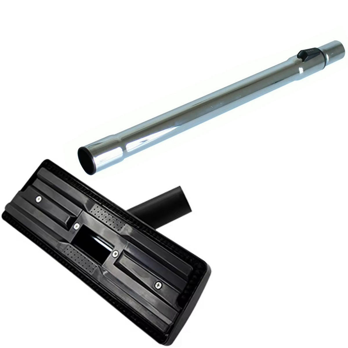 BODENDÜSE DN32 Ersatz, Teleskoprohr 44,5-81 cm, Arbeitsbreite 26 cm, Anschluss 32 mm, umschaltbar Teppich Parkett - Multicolor, Kunststoff/Metall (10/10/10cm)