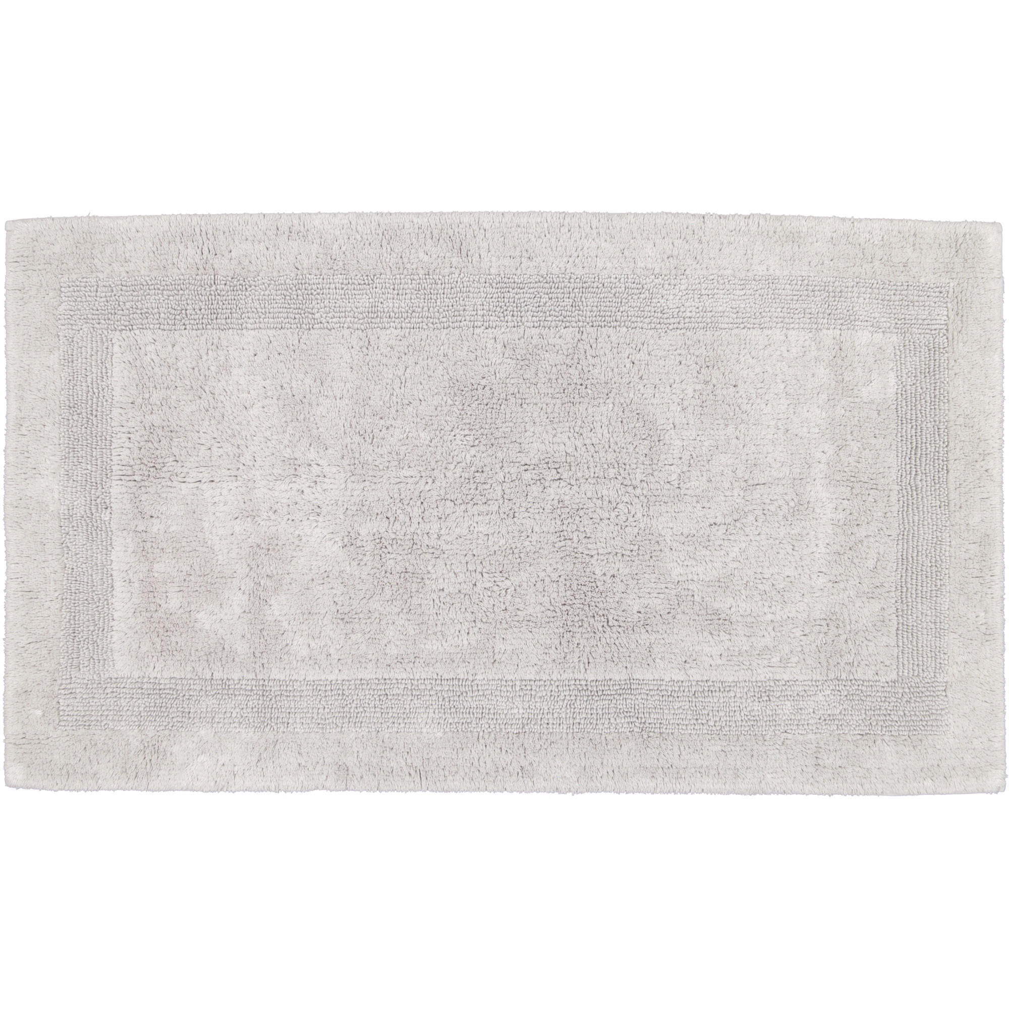 BADTEPPICH LUXUS 1000 PLATIN - 705 - Grau, Textil (70/120cm) - Cawoe