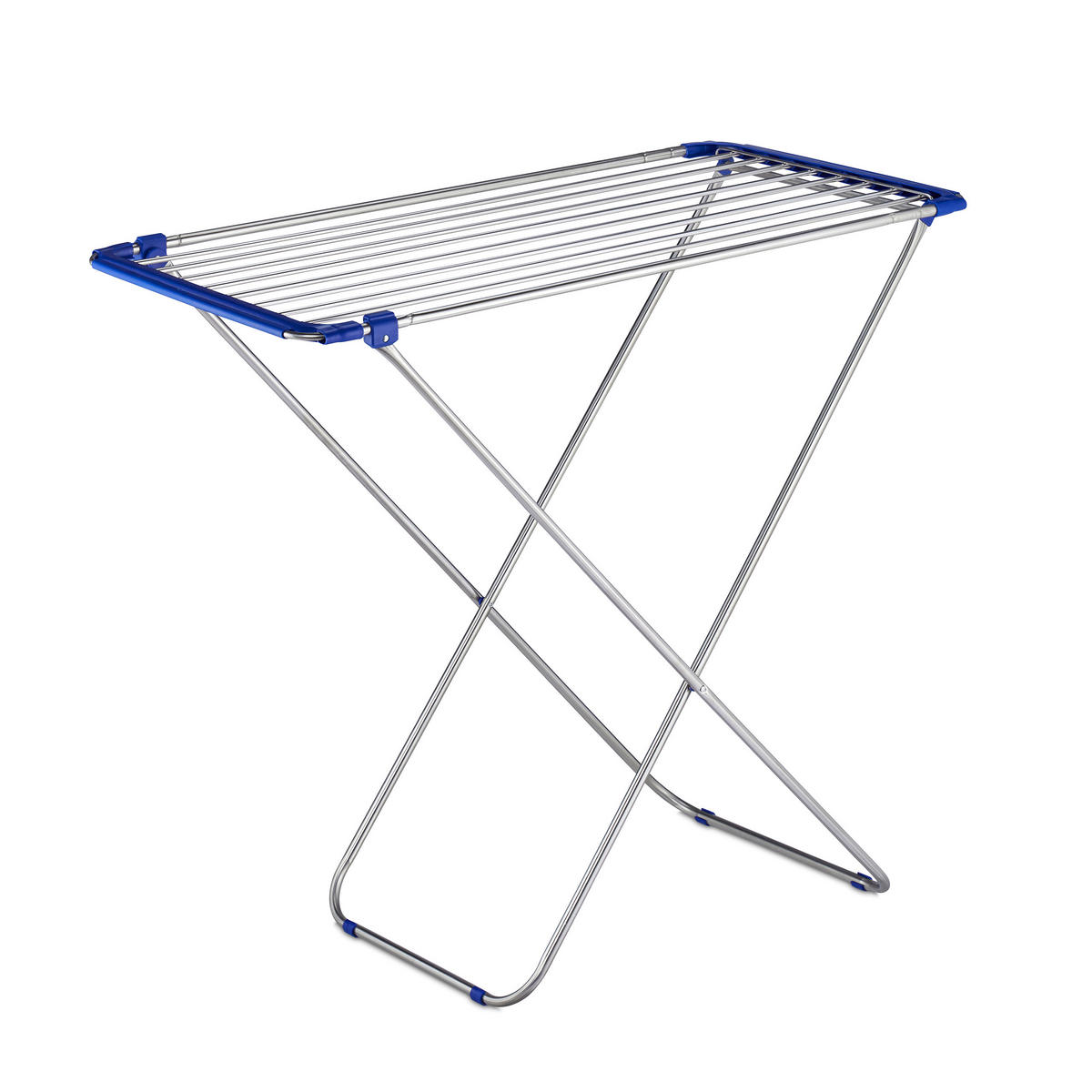 VÝSUVNÝ sušiak - strieborná, kov/plast (176/97/55cm) - Relaxdays