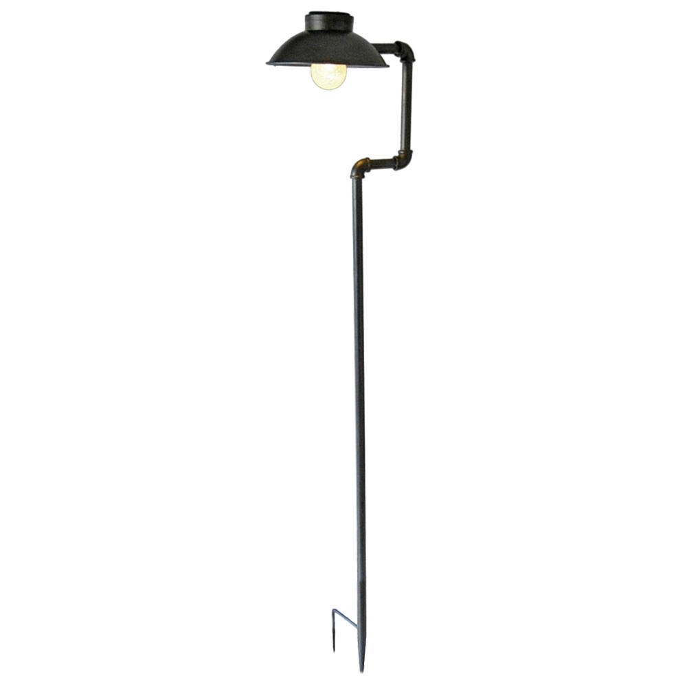 LED AUSSENLEUCHTE Industrial Schwarz - Schwarz, Metall (29/22/153.5cm)