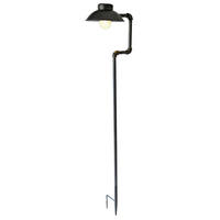 LED AUSSENLEUCHTE Industrial Schwarz - Schwarz, Metall (29/22/153.5cm)