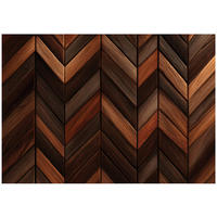 FOTOTAPETE Bretter Holz Braun 300x210 cm - Multicolor, Papier (300/210cm) - Wallarena