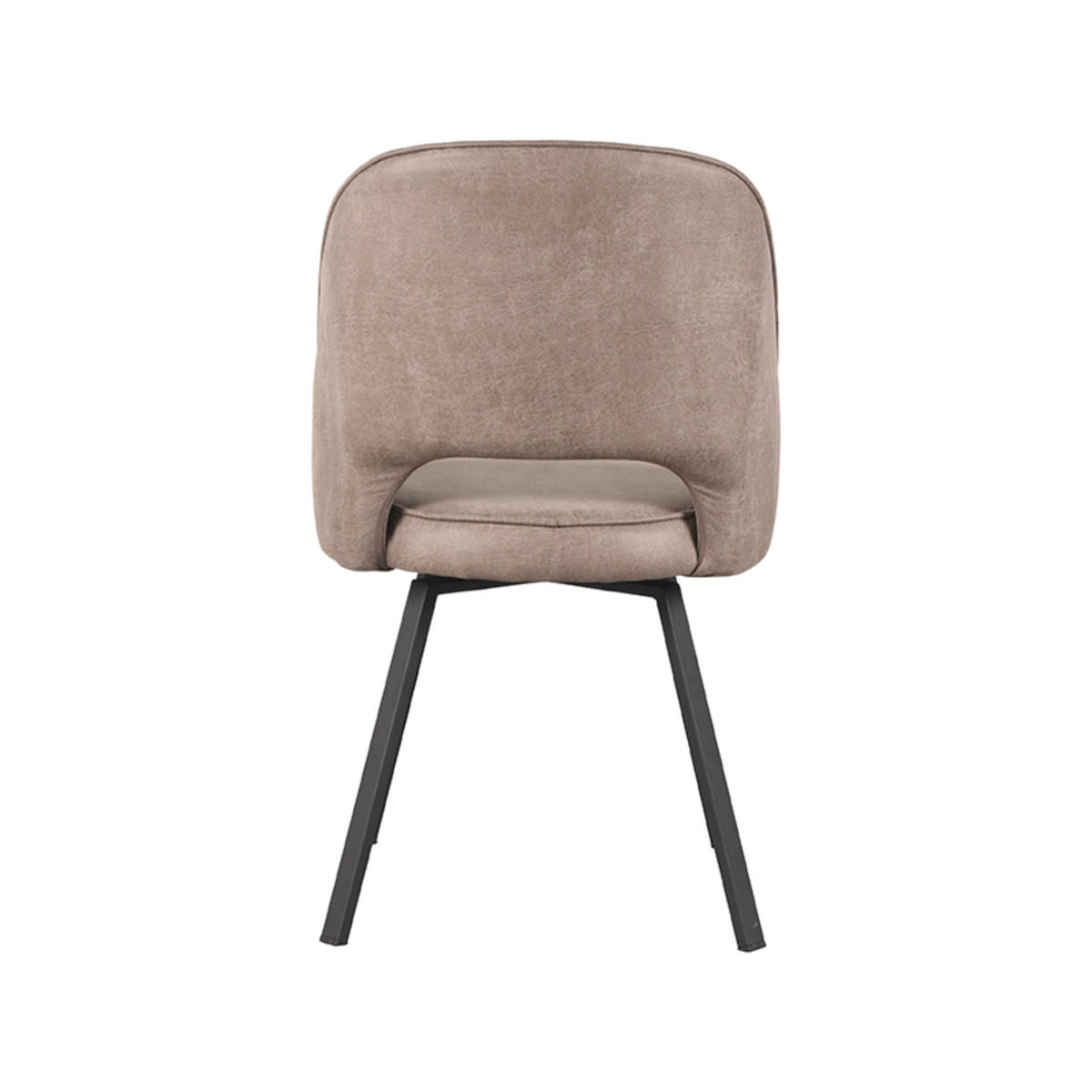 ESSZIMMERSTUHL Lewis Taupe 58/52/84 cm 2er-Set - Taupe, Textil (52/84/58cm) - LABEL51