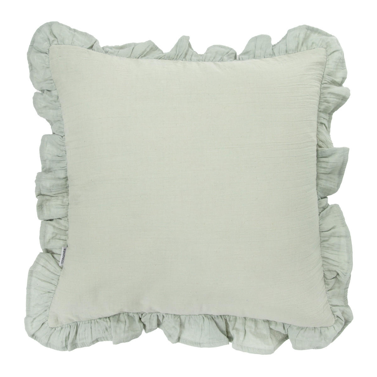 KOPFKISSENBEZUG Elin Pistazie 45/45 cm - Grün, Textil (45/45cm) - Homla