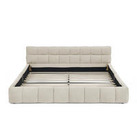 POLSTERBETT 160x200 cm Chenille beige - Beige, Kunststoff (160/200cm) - Fortuna Lai