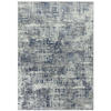 TEPPICH Velours mit Metallic-Glanz abstrakt robust pflegeleicht PARMA-Sorbolo, Dunkelblau 120x170 cm - Dunkelblau, Textil (120/170cm) - KADIMA DESIGN
