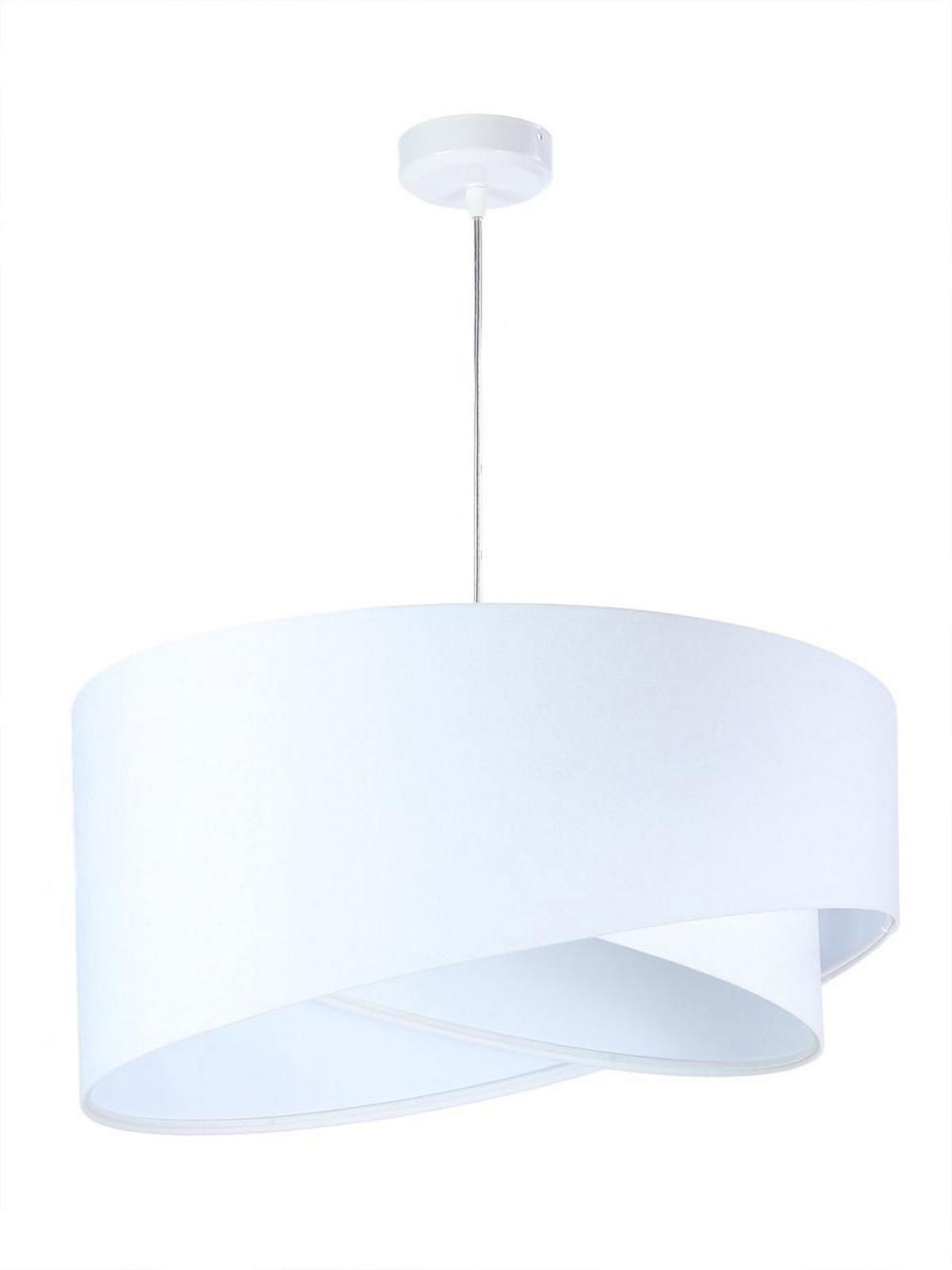 HÄNGELEUCHTE Weiß 50/23 cm - Weiß, Kunststoff (50/1/23cm) - ONZENO