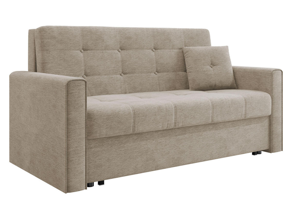 SCHLAFSOFA Viva Lux III - Naturfarben, Holz/Textil (153/85/98cm) - MIRJAN24