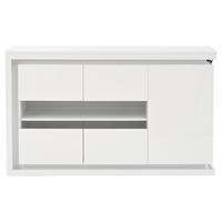 SIDEBOARD Weiß 140/40/84 cm - Weiß, Holzwerkstoff (140/84/40cm) - PANGIVO