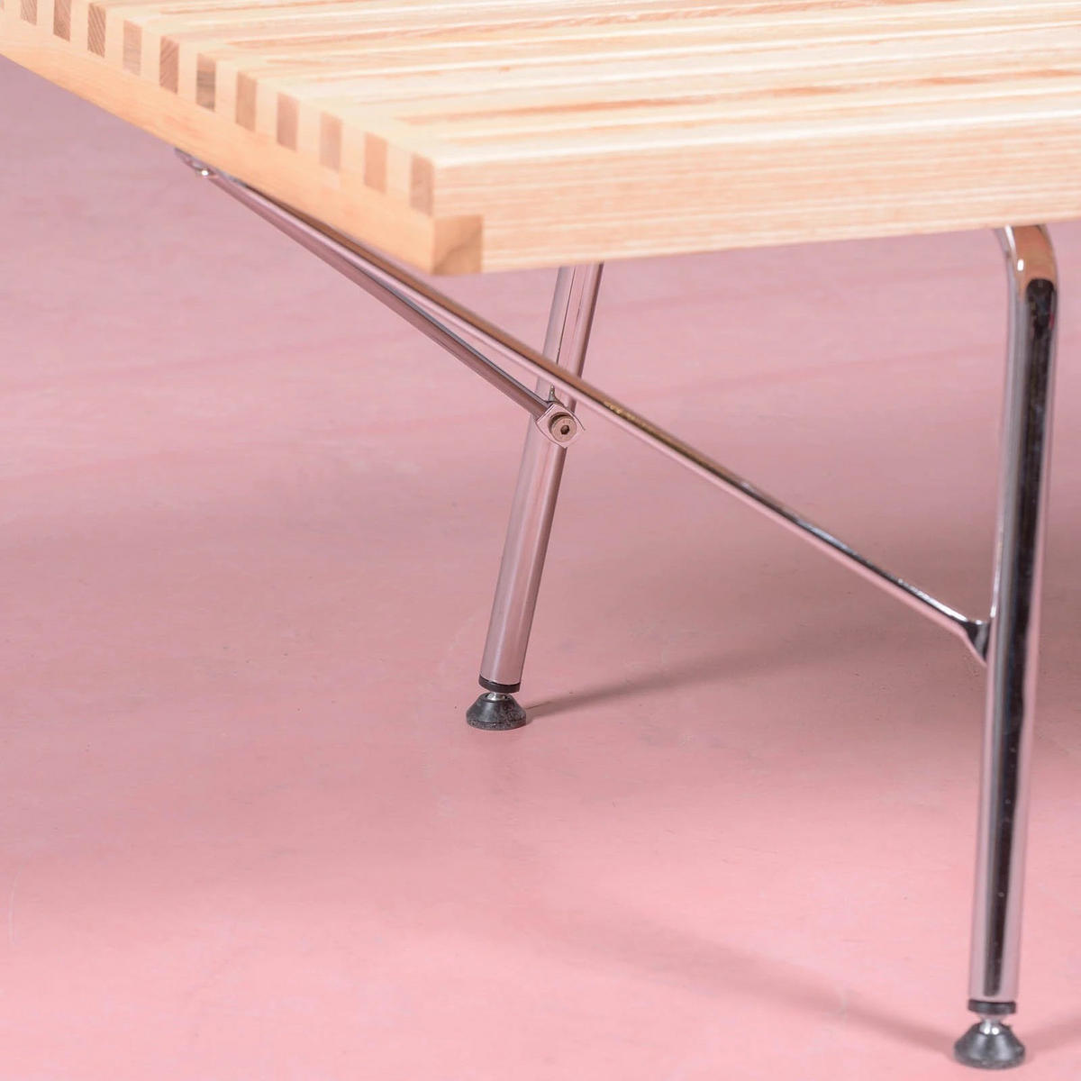 BANK Rechteckig Eschefarben 41/152/36 cm - Eschefarben, Holz (152/36/41cm) - Nest Dream