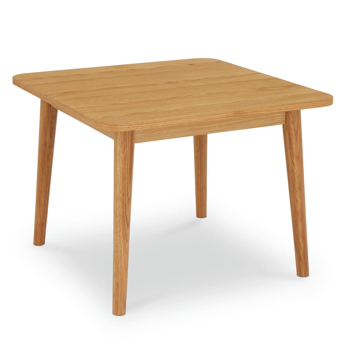COUCHTISCH quadratisch Eiche massiv 70/70/52 cm - Eichefarben/Braun, Holz/Holzwerkstoff (70/70/52cm) - Furnhouse