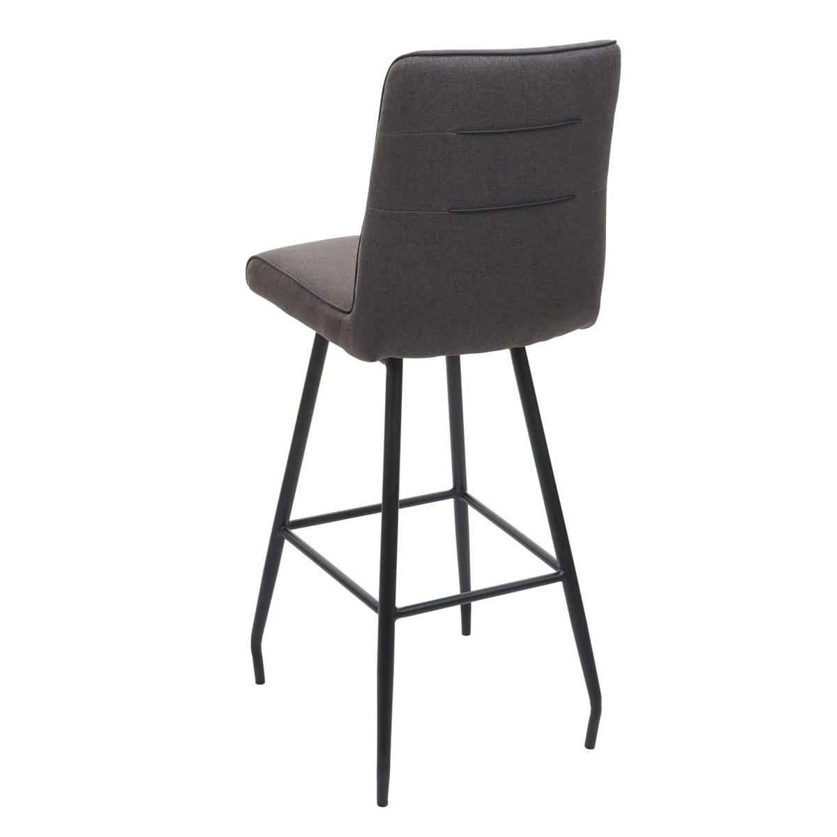 BARHOCKER Grau, Braun - Braun/Grau, Metall (41/111/51cm) - MCW