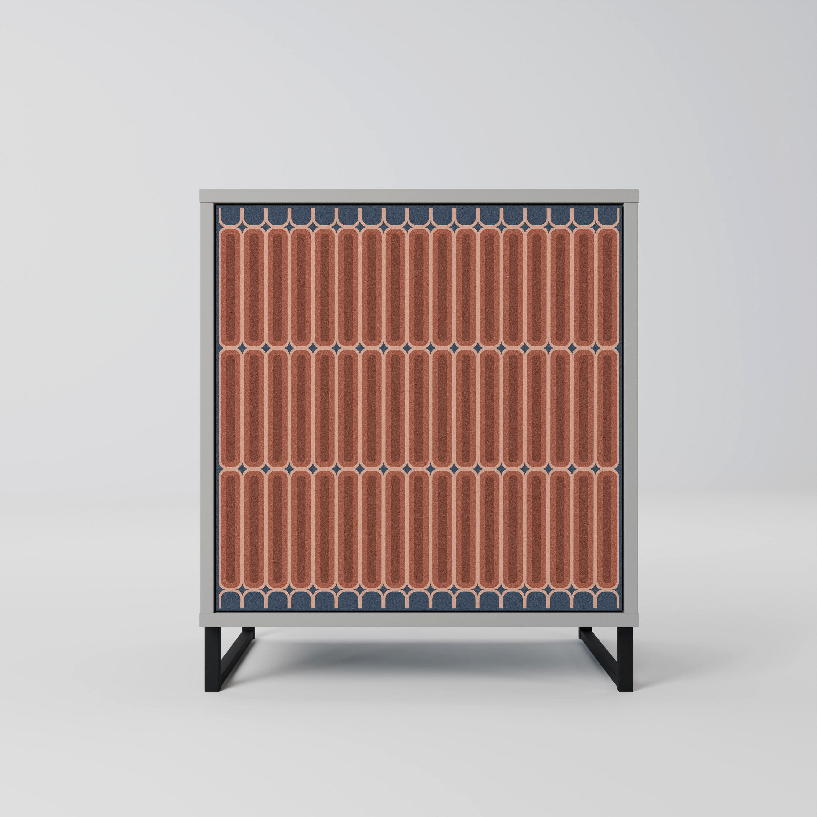SpaceRebels Sideboard Grau 57.5x67.5x42 cm