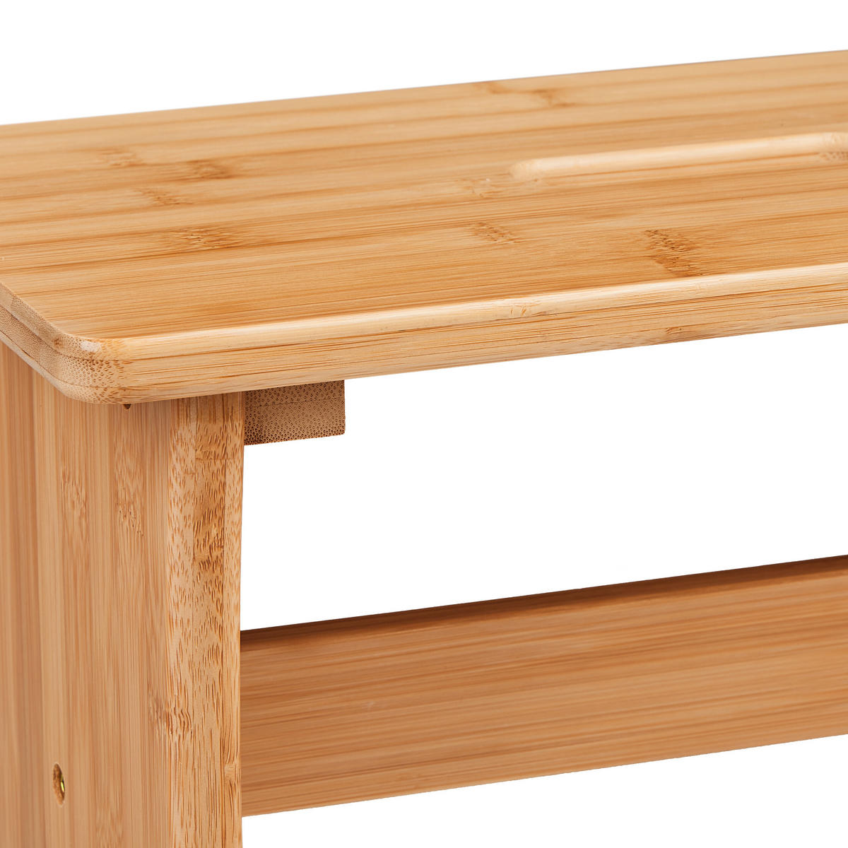 BAMBUSHOCKER - Hellbraun, Holz (40/20.5/22cm) - Relaxdays
