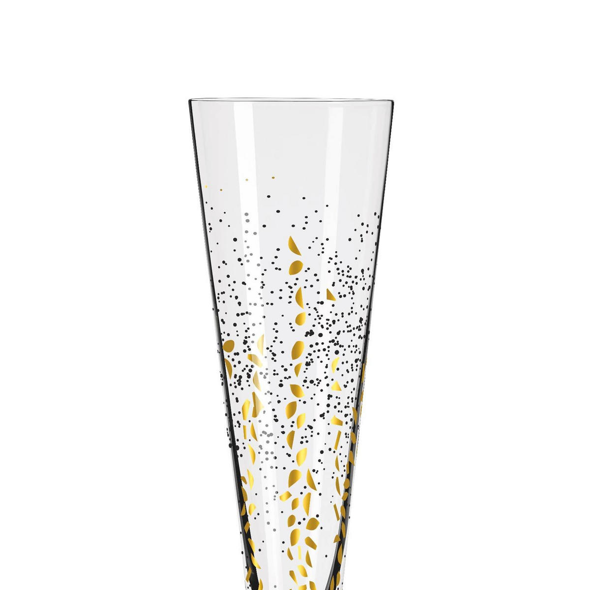 CHAMPAGNERGLÄSER Goldnacht gold 205 ml 2er Set - Goldfarben, Glas (0.205L) - Ritzenhoff