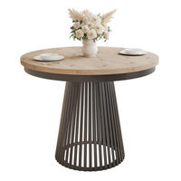 AUSZIEHTISCH AUREA 100-180/75 cm, Schwarz / Artisan-Eiche - Schwarz/Eiche Artisan, Holzwerkstoff/Metall (100/100/75cm) - Idohome
