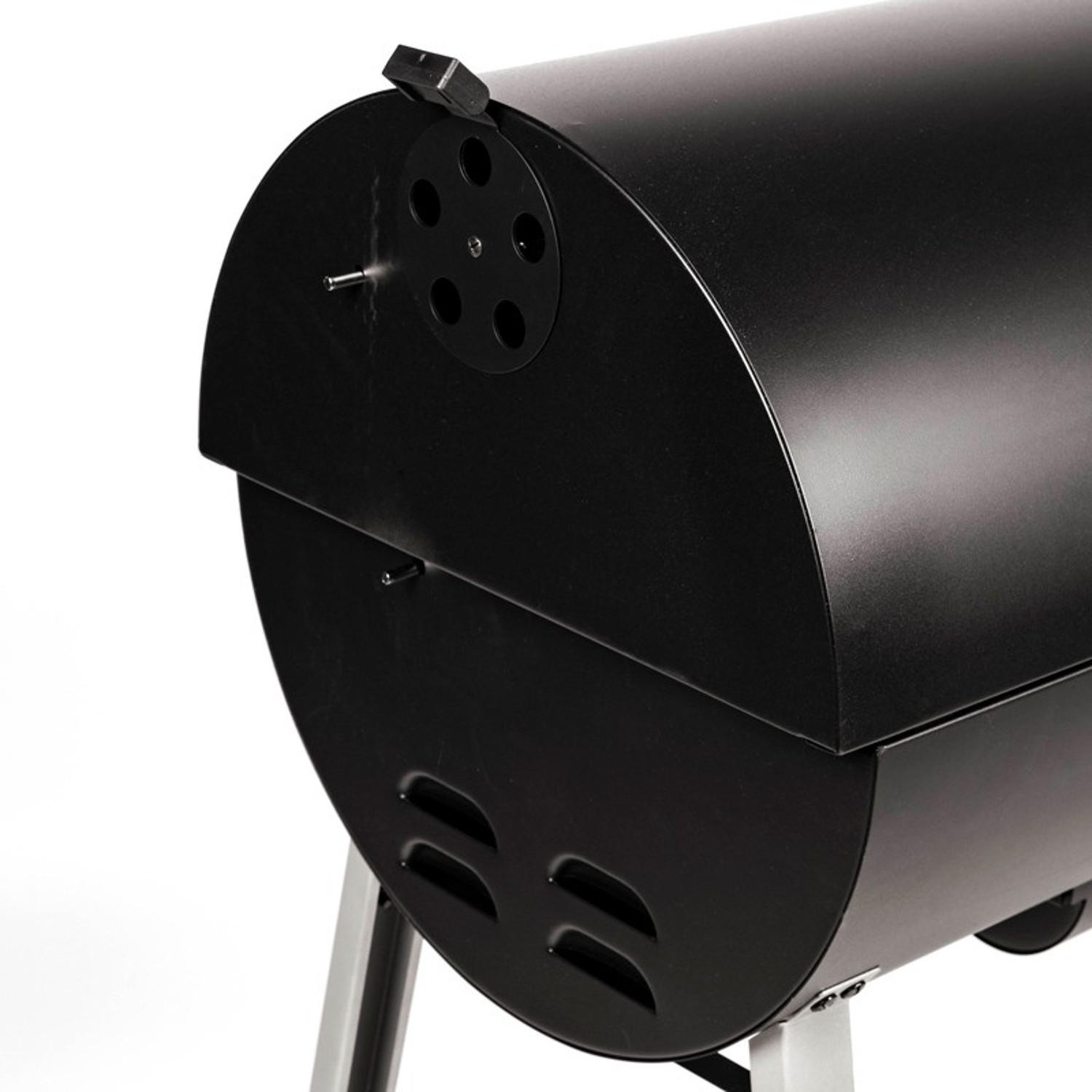 KOHLEGRILL - Schwarz, Metall (56.5/95.5/104.5cm)