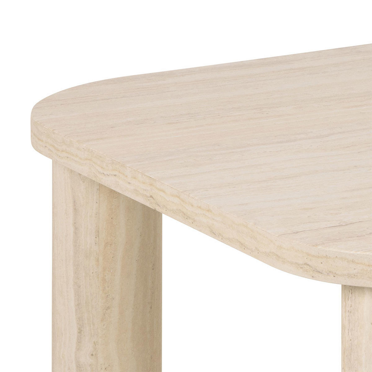 COUCHTISCH, Solano, Beige, MDF, 100 x 75 x 36 cm - Beige, Holzwerkstoff (75/100/36cm) - ebuy24