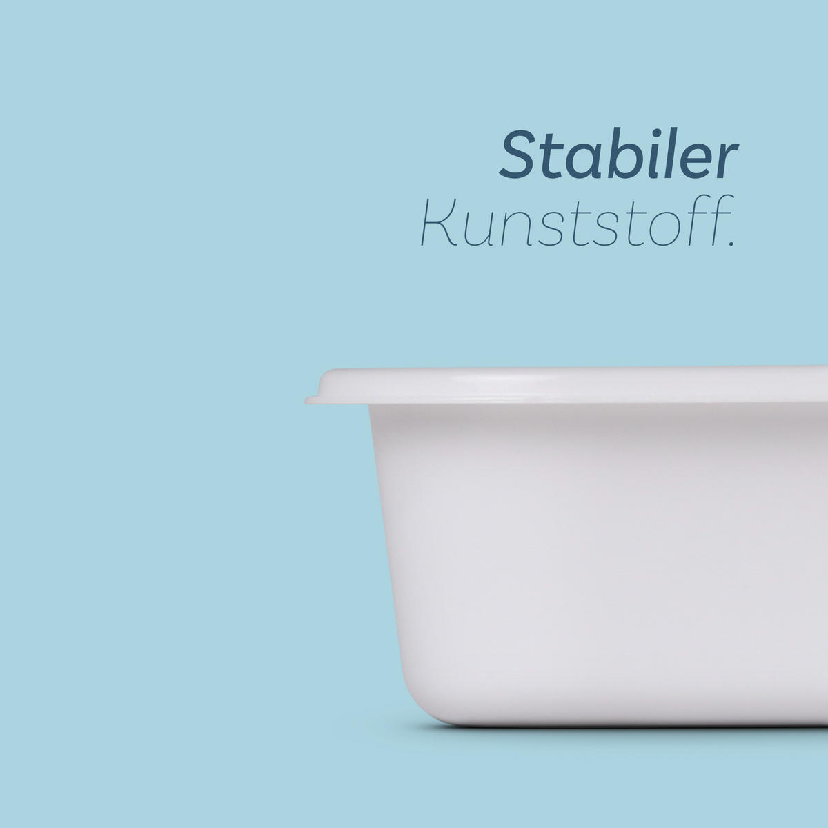 BESTECKKASTEN Weiß ausziehbar - Weiß, Kunststoff (46/4/46cm)