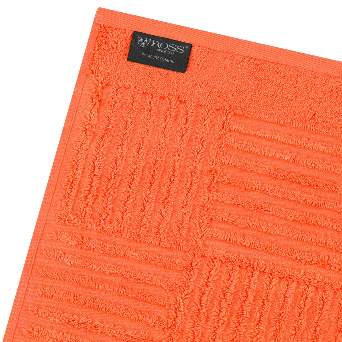HANDTUCH Carre 4er-Set - Orange, Textil (50/100cm) - Ross