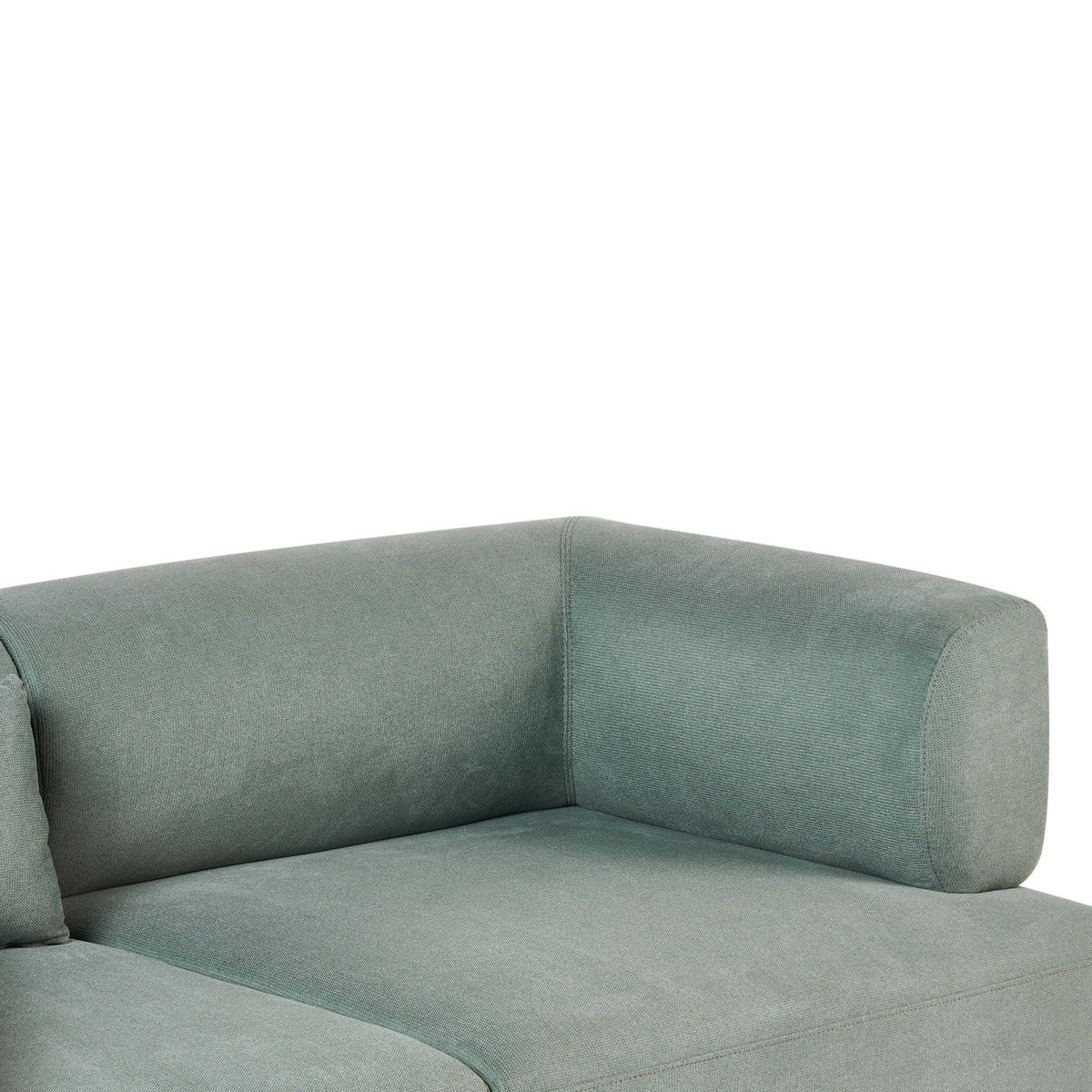 2-SITZER-SOFA Hellgrün Movik - Dunkelbraun, Textil (183/74/90cm) - Beliani