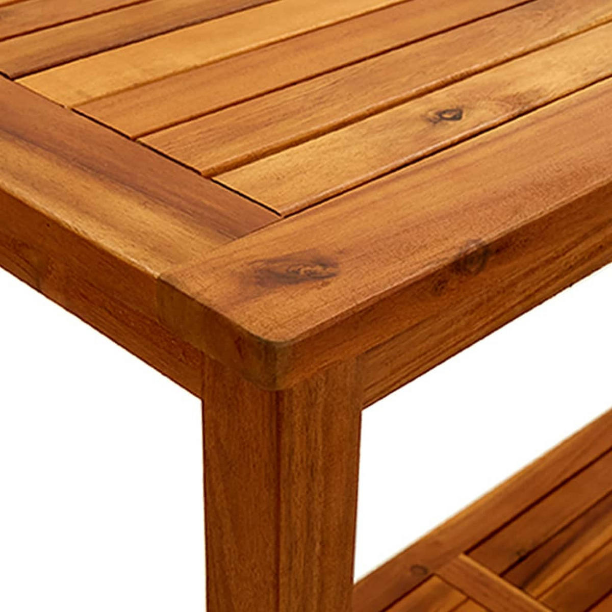 GARTEN Konsolentisch 110/40/75 Cm Massivholz Akazie - Braun, Holz (110/40/75cm) - vidaXL