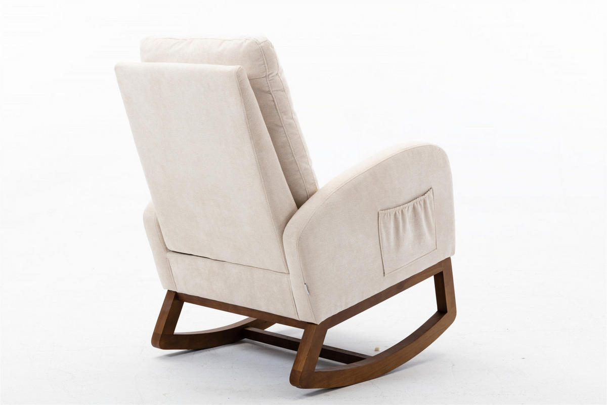 SCHAUKELSTUHL, Beige - Beige, Holz (94/100.48/68.98cm)