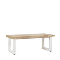 COUCHTISCH HOCHKLAPPBARER Alys Weiß 120 cm x 48 - 62 cm - Weiß, Holz (60/120/48cm) - Klast Home