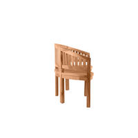 GARTENSITZBANK Teaka 2-sitzer in Bananenform, 150 cm,Teakholz - Naturfarben, Holz (150/87/61cm) - TPFGarden