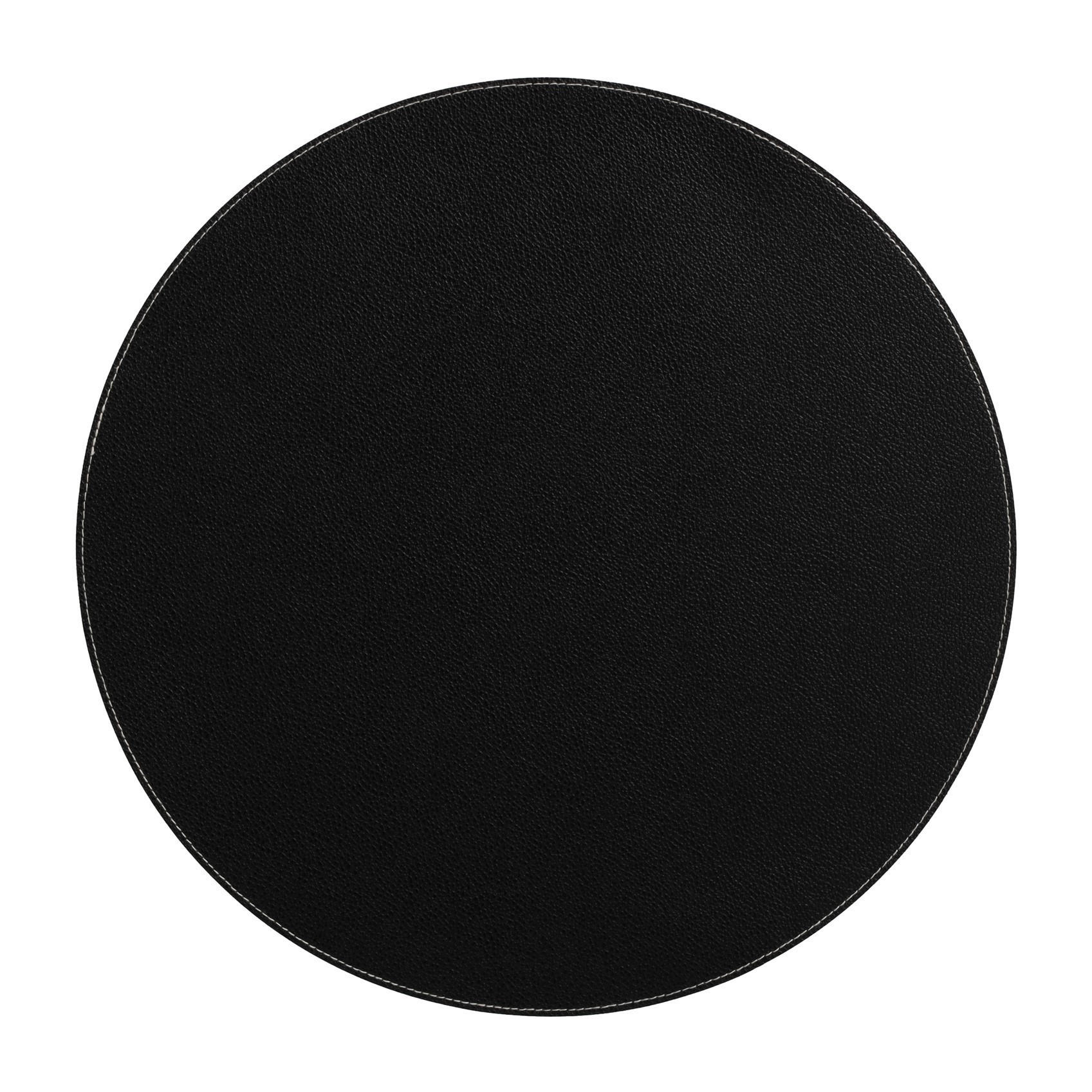 DEKORATIVES-TISCHSET Olevia - Schwarz, Kunststoff (38cm) - home&you