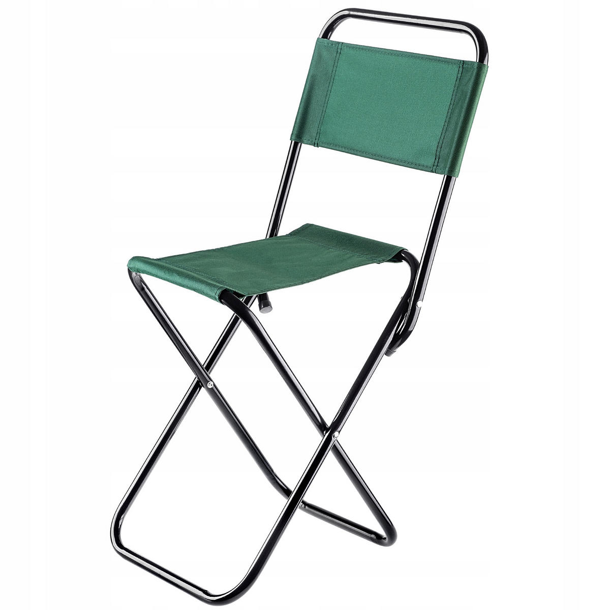 KLAPPSTUHL, Grün - Grün, Metall (35/43cm) - KADAX