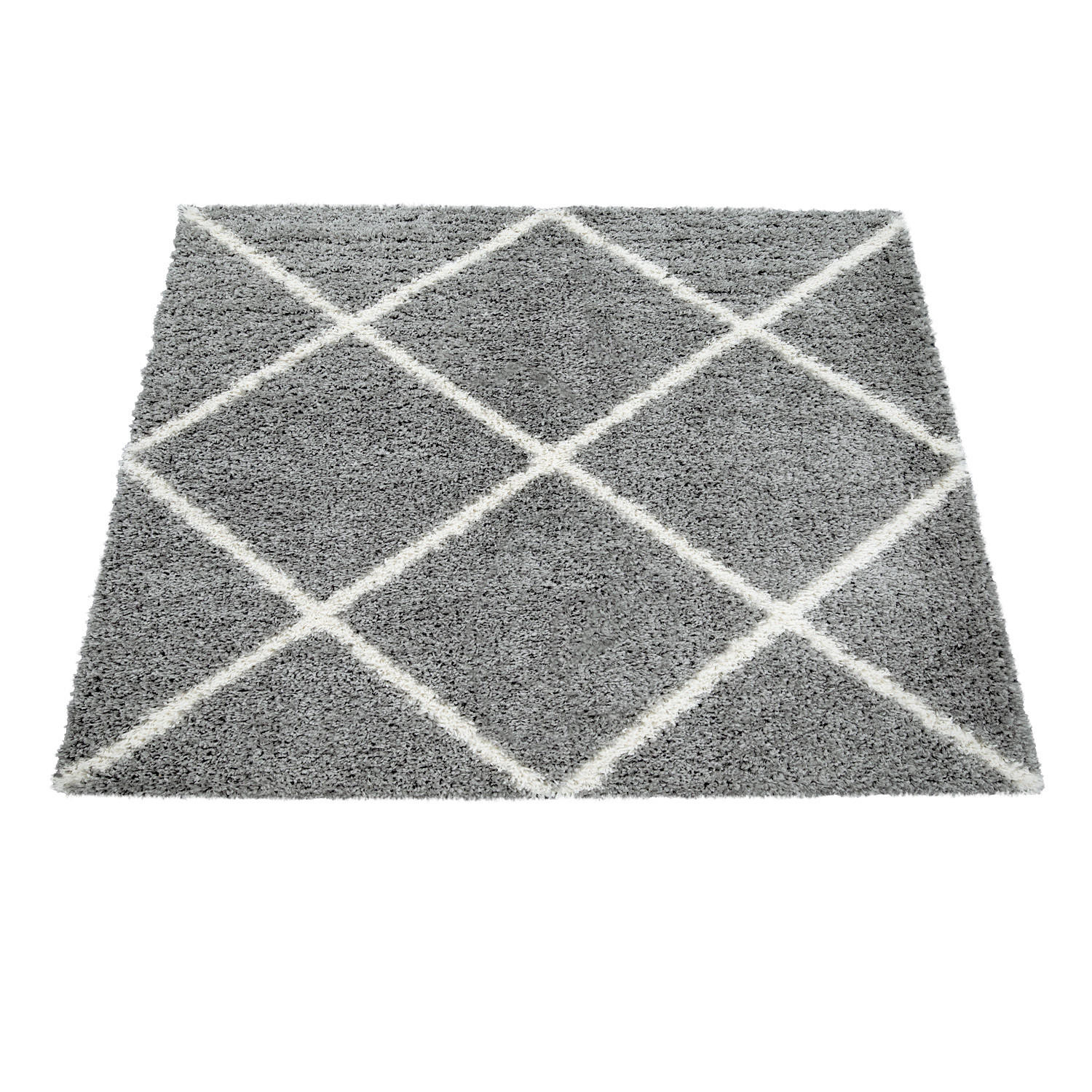 HOCHFLORTEPPICH 200/280 cm Kalmar 441 - Grau, Textil (200/280cm) - Paco Home