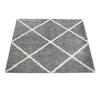 HOCHFLORTEPPICH 200/280 cm Kalmar 441 - Grau, Textil (200/280cm) - Paco Home
