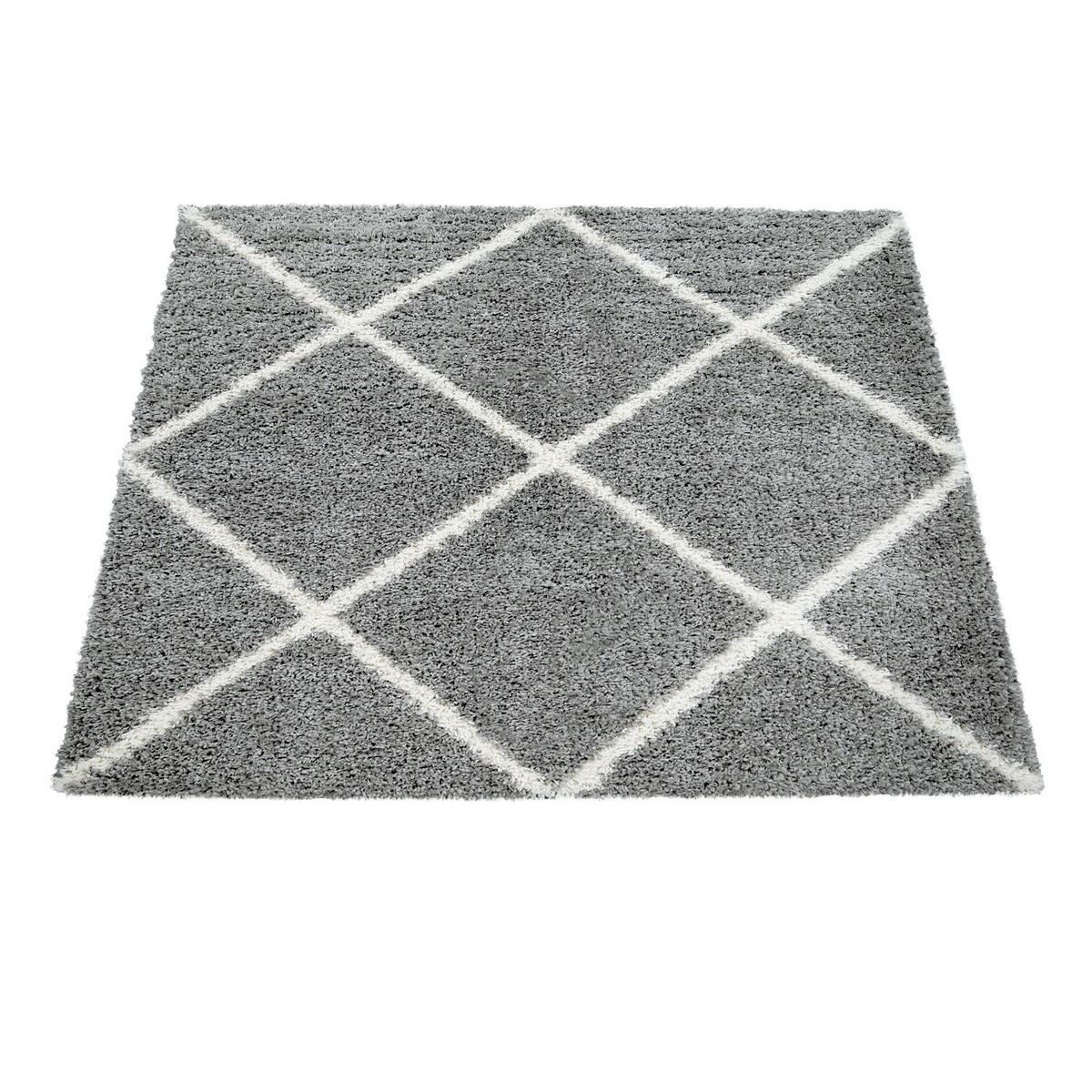 HOCHFLORTEPPICH 200/280 cm Kalmar 441 - Grau, Textil (200/280cm) - Paco Home