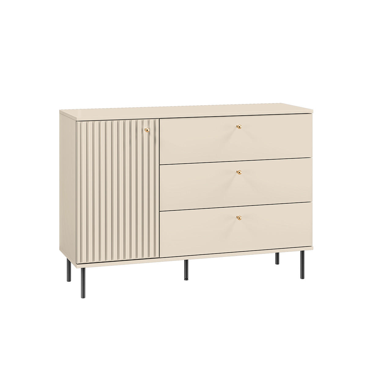 SIDEBOARD Nova Beige - Beige, Holzwerkstoff (120/85/40cm) - Petits-meubles