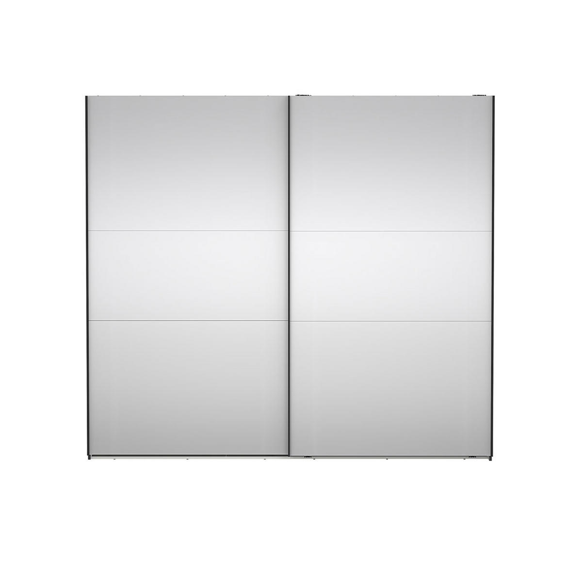 SCHIEBETÜRENSCHRANK, Como, Grau, Holzwerkstoff, 244 x 67 x 221 cm - Grau, Holzwerkstoff (244/221/67cm) - ebuy24