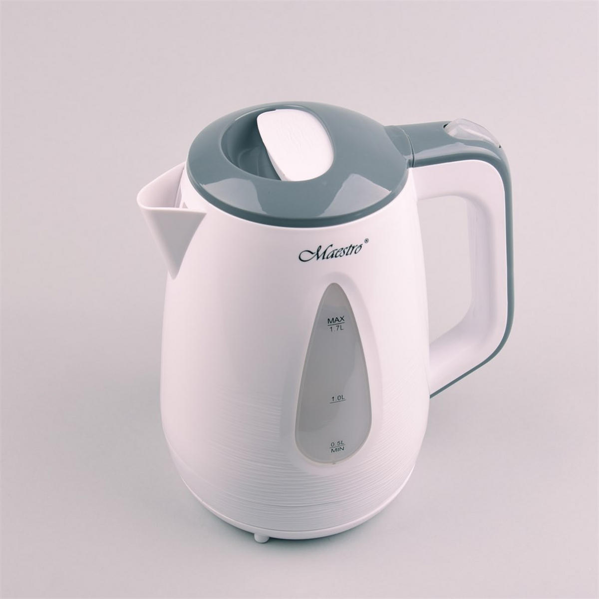 WASSERKOCHER ELEKTRISCH Beige 19/16/21 cm MR031GREY - Beige, Kunststoff (16/21/19cm) - Maestro 