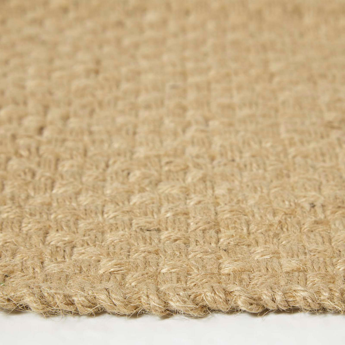 JUTETEPPICH Zaphyr handgewebt 90/150 cm - Naturfarben, Naturmaterialien (90/150cm) - Homescapes