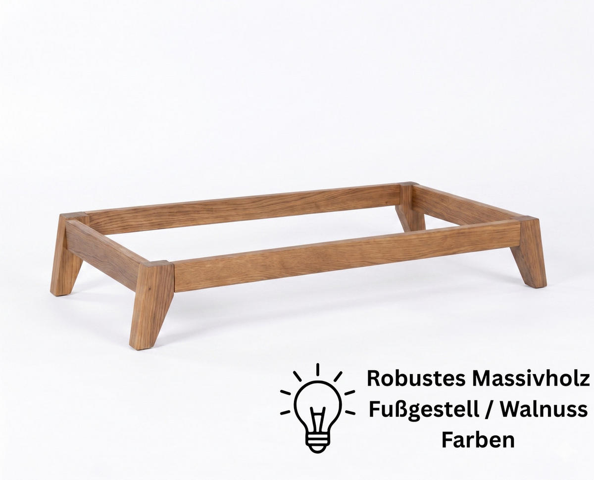 STANDREGAL Lina Soft-Close und Türdämpfung Weiß/Walnuss - Walnussfarben/Weiß, Holz/Holzwerkstoff (114/166/51cm) - arthur berndt