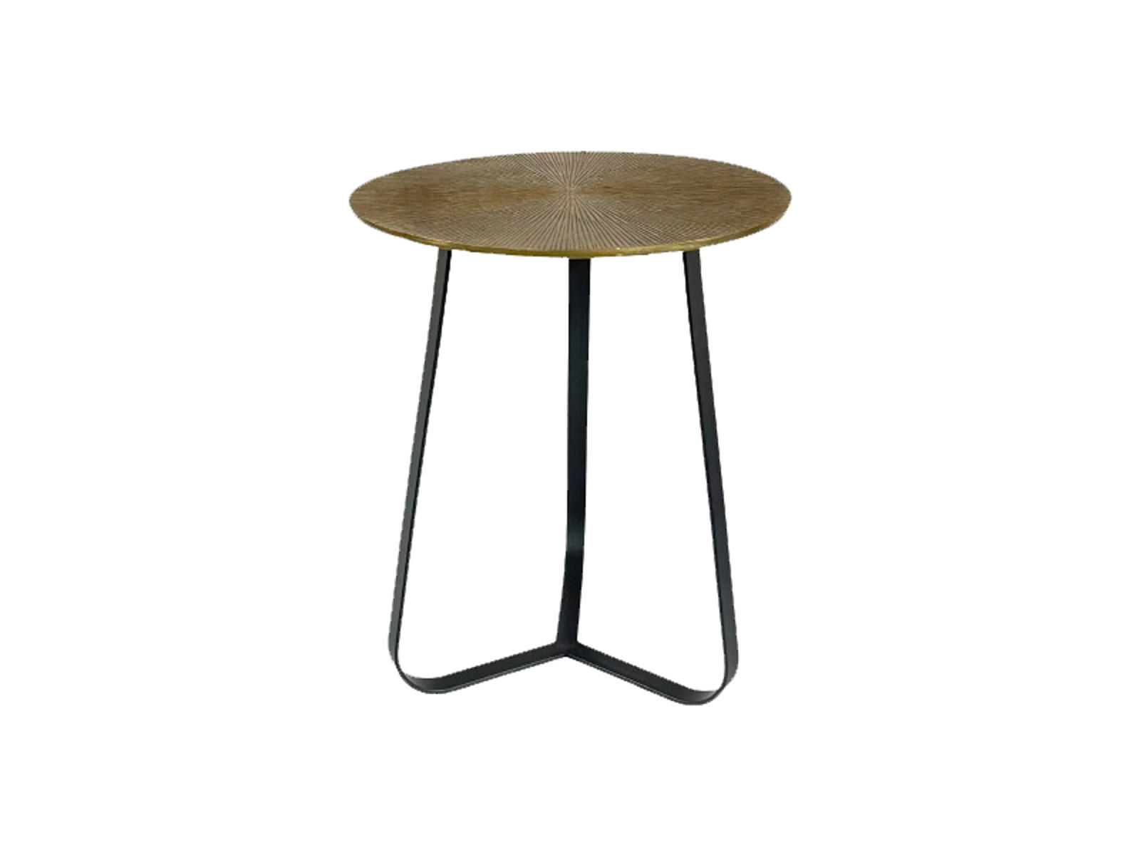 COUCHTISCH Anna Metall 40 cm / 40 cm Gold - Goldfarben, Metall (40/40/50cm)