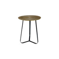 COUCHTISCH Anna Metall 40 cm / 40 cm Gold - Goldfarben, Metall (40/40/50cm)