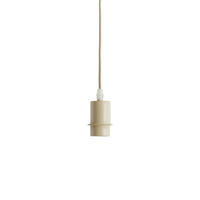 HÄNGELAMPE Cupa Braun Ø5/7,5 cm - Weiß, Metall (5/5/7.5cm) - Light & Living