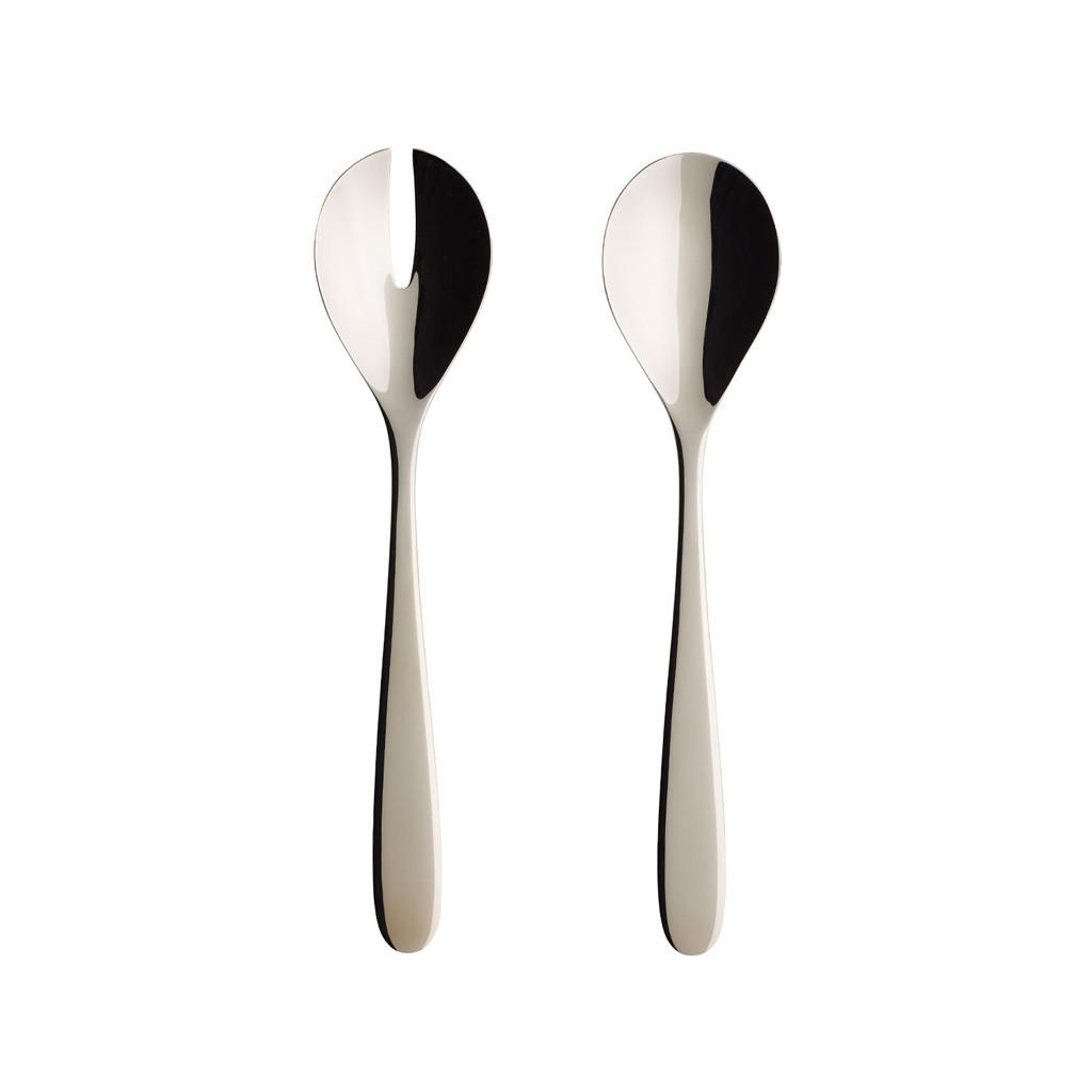 SALATBESTECK Daily Line silber - Silberfarben, Metall (25cm) - Villeroy & Boch