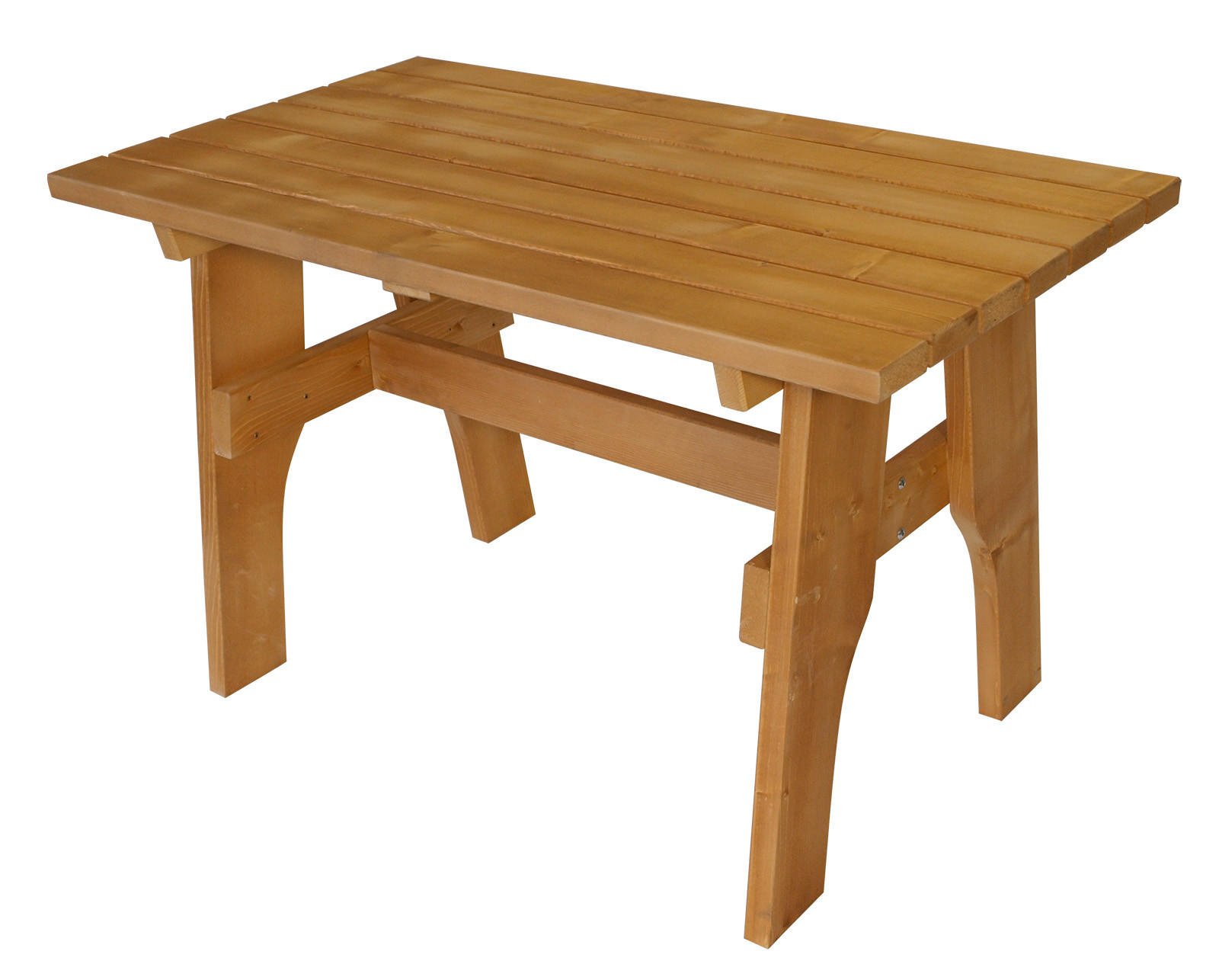 GARTENTISCH Drieburg 72x120cm aus Kiefer massiv - Braun, Holz (72/120/74cm) - TPFGarden