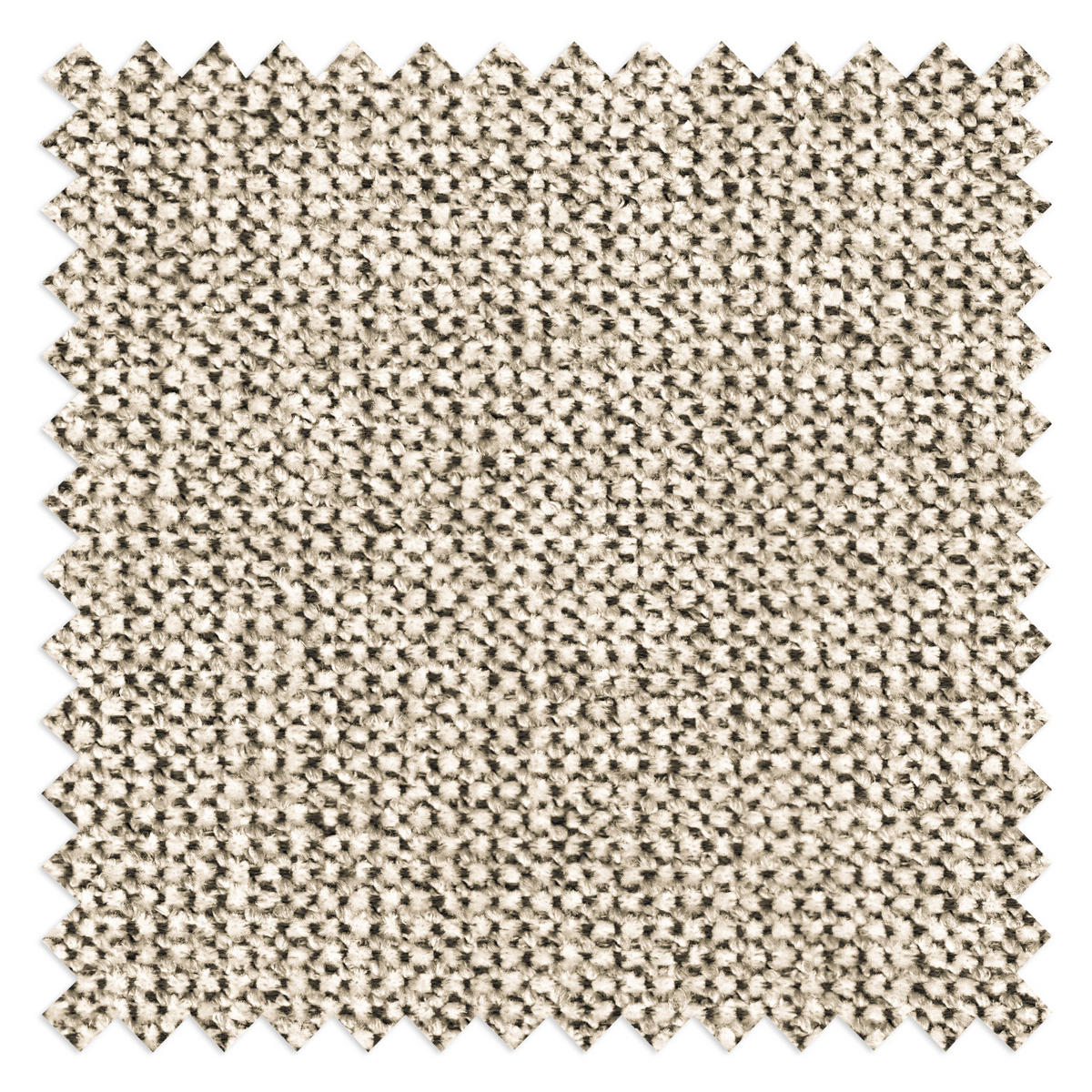 3-SITZER SOFA - Creme/Schwarz, Kunststoff/Textil (219/84/117cm) - home24