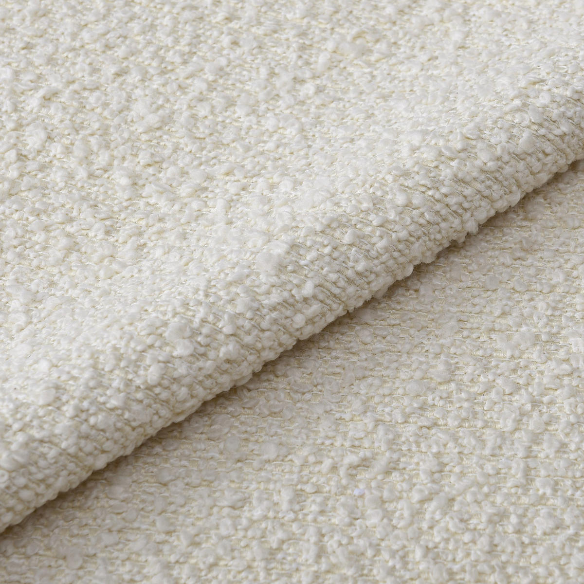 STUHL 2er-Set Bouclé-Stoff Creme 53cm - Creme, Textil (53/6.4/56.5cm) - Sia Home