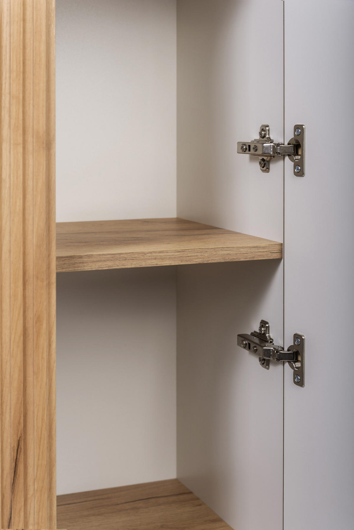 BADMÖBEL-SET 2-tlg Craft Eiche 80/51/41 cm und 35/139/31 cm - Eichefarben, Holzwerkstoff (80.4/51.7/41.5cm) - Rodan