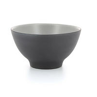 REISSCHALE & DESSERTSCHALE EQUINOXE 30 cl Pfeffer - Hellgrau, Keramik (12/6.5/12cm) - Revol Porcelaine France