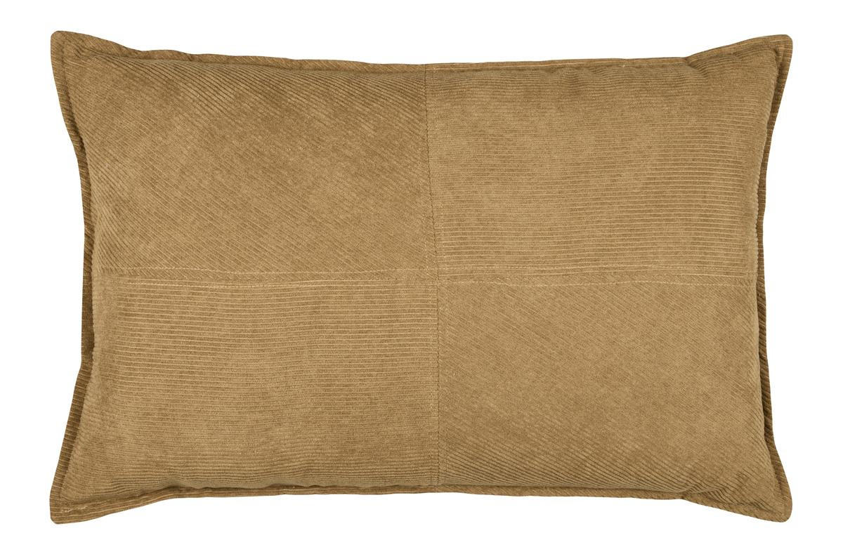 DEKOKISSEN aus Samt Dandy 40/60/4 cm - Gelb, Textil (60/40cm) - STOF