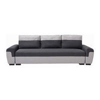 SCHLAFSOFA - 3 Personen - Stoff - Anthrazitgrau - - Anthrazit, Textil (260/88/90cm) - Vente-Unique
